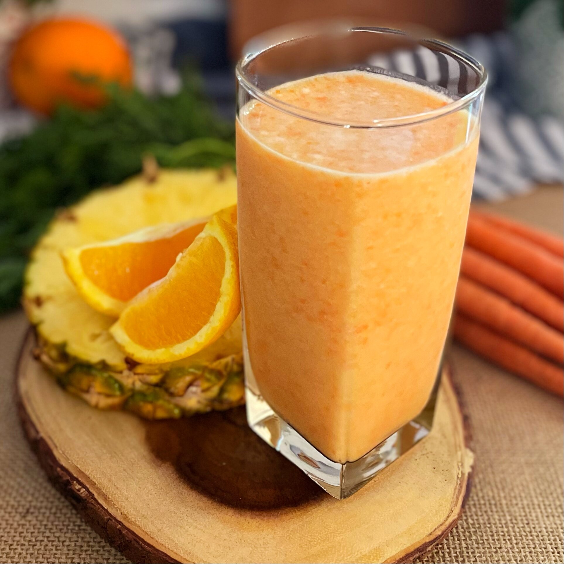 Orange Immune Boost Smoothie - inspirationapron.com