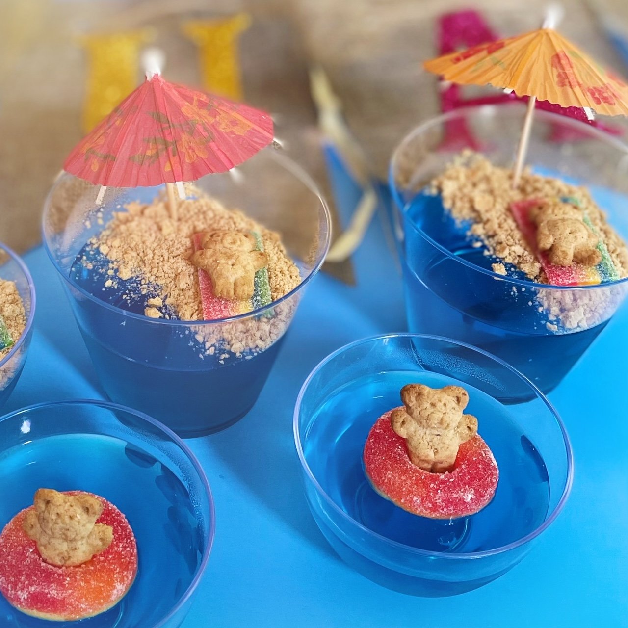 Jello Beach Cups