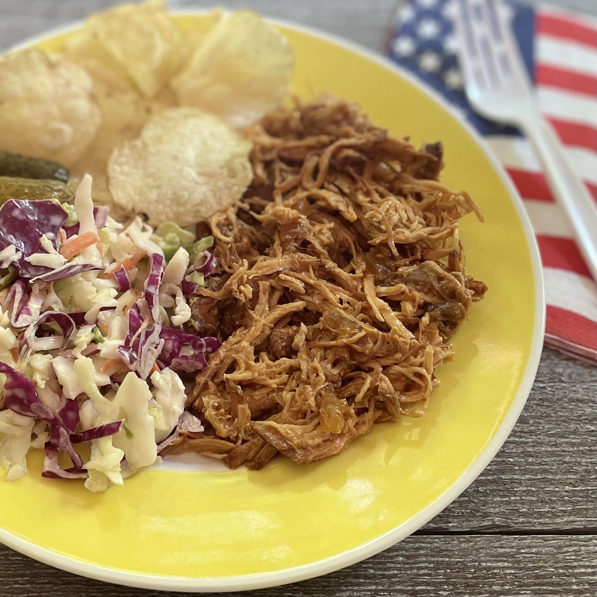 Crockpot Chicken Barbeque