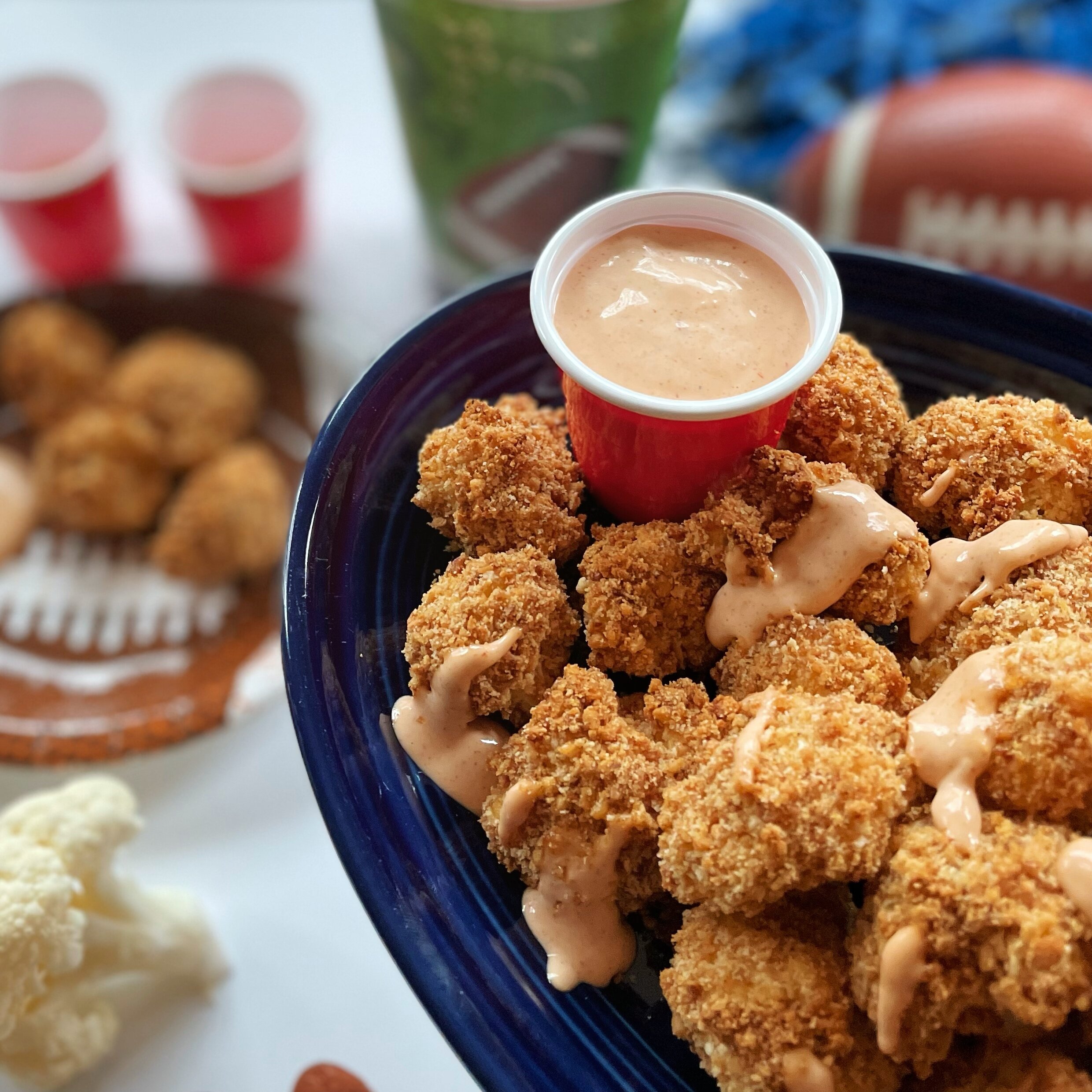 Spicy Cauliflower Bites