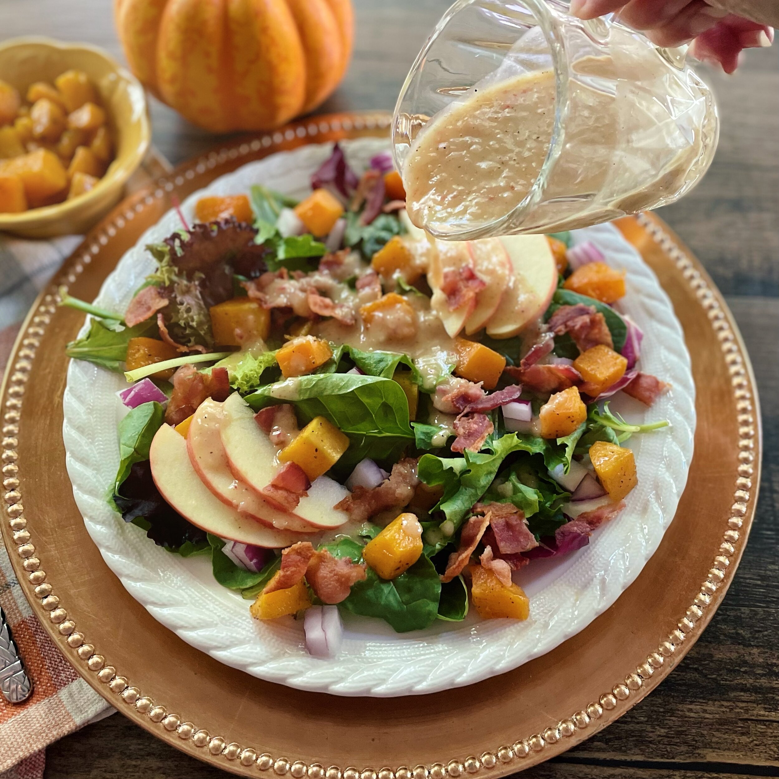 Butternut Squash Autumn  Salad