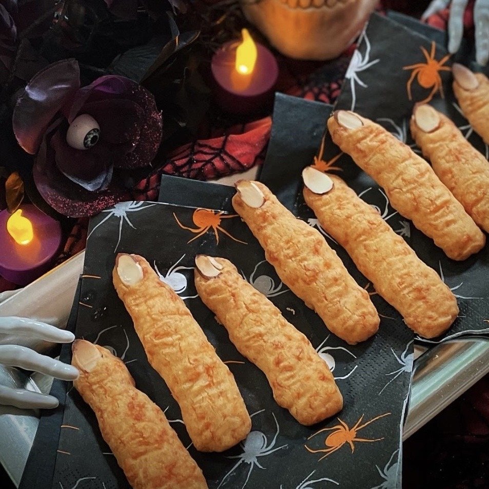 Cheese Straw Witch Fingers