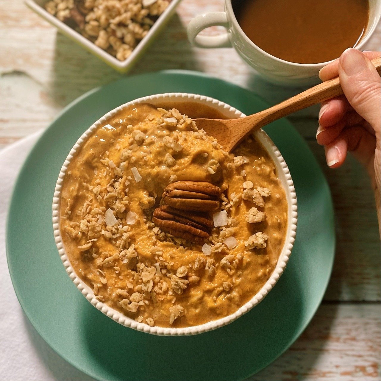 Pumpkin Spice Overnight Oats