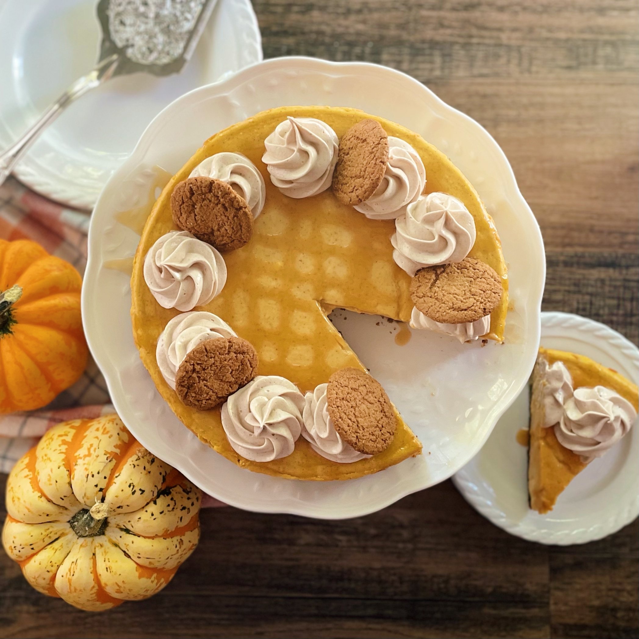 Pumpkin Pie Cheesecake