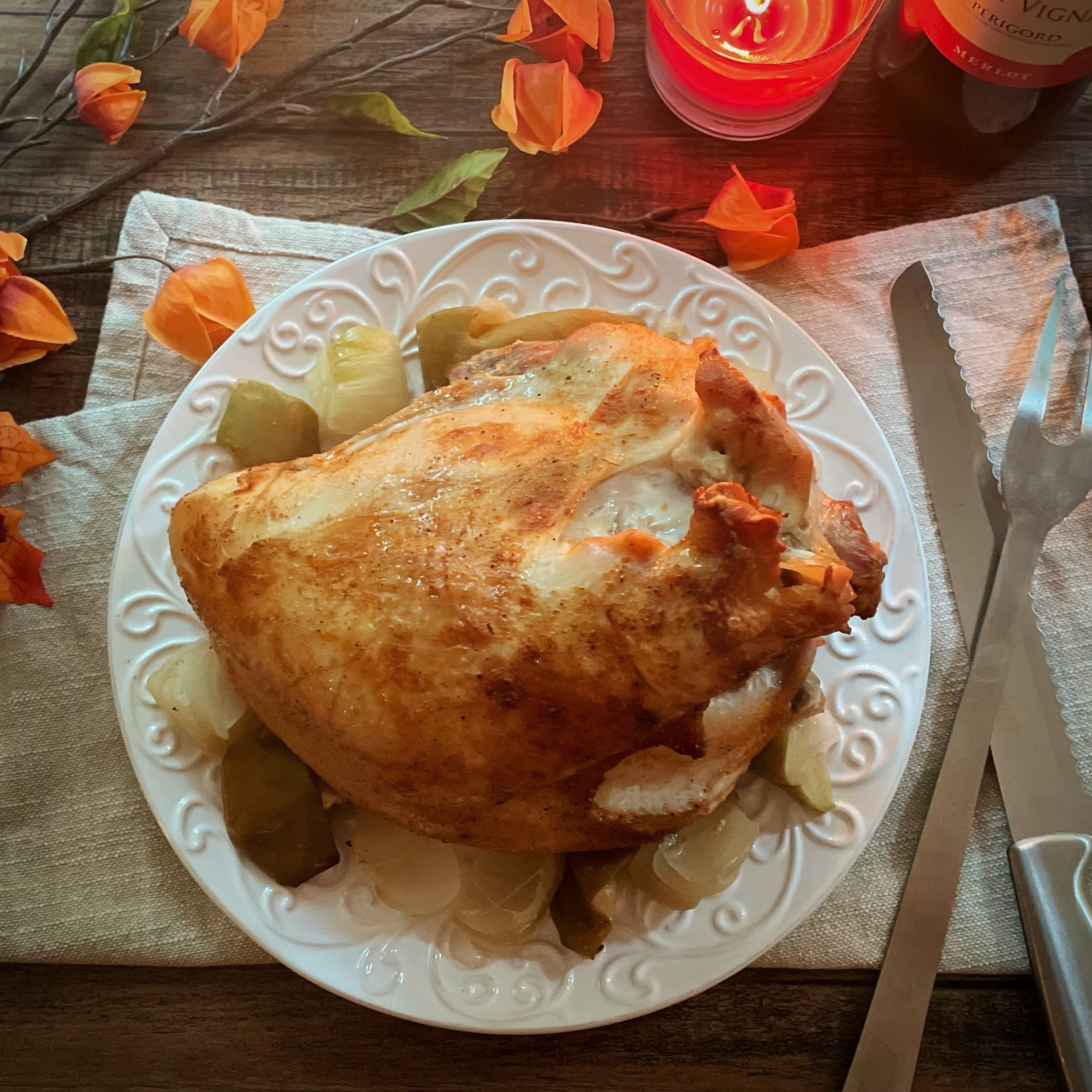 Oven Roasted Cajun Turkey Breast