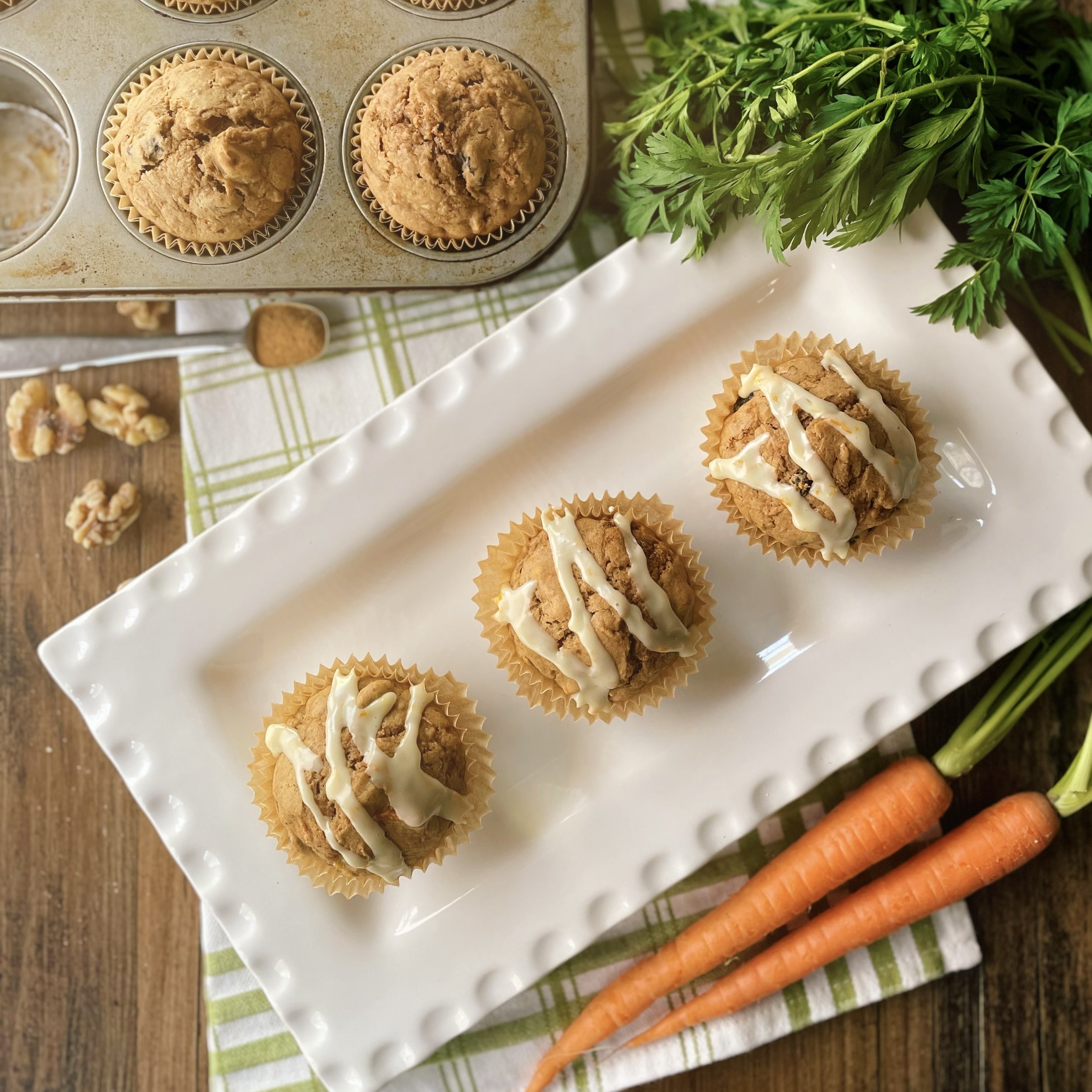 Carrot Cake Muffins