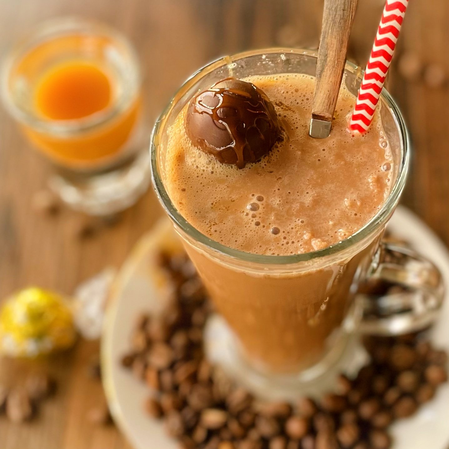 Caramel Truffle Frappe