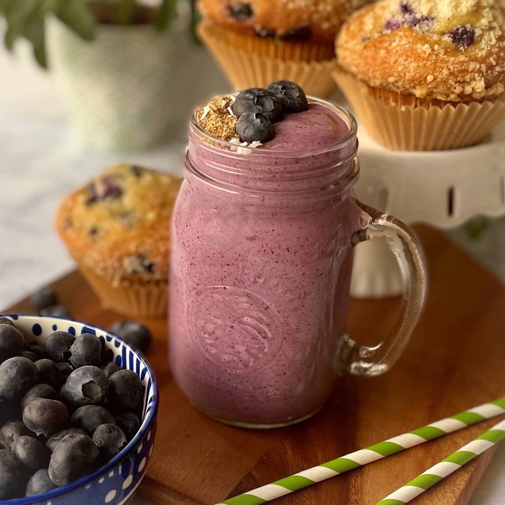 Blueberry Muffin Smoothie