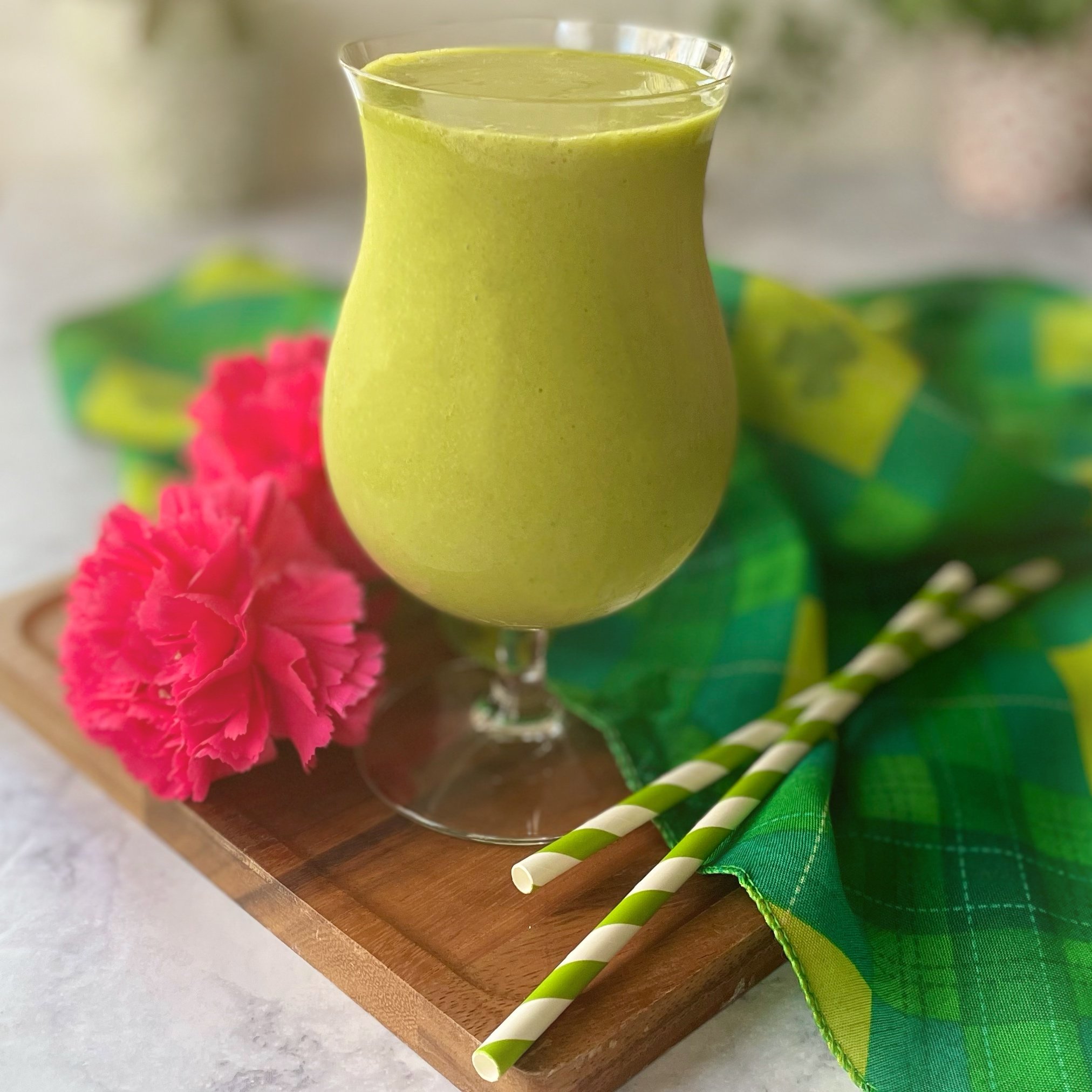 Matcha Mint Shamrock Smoothie