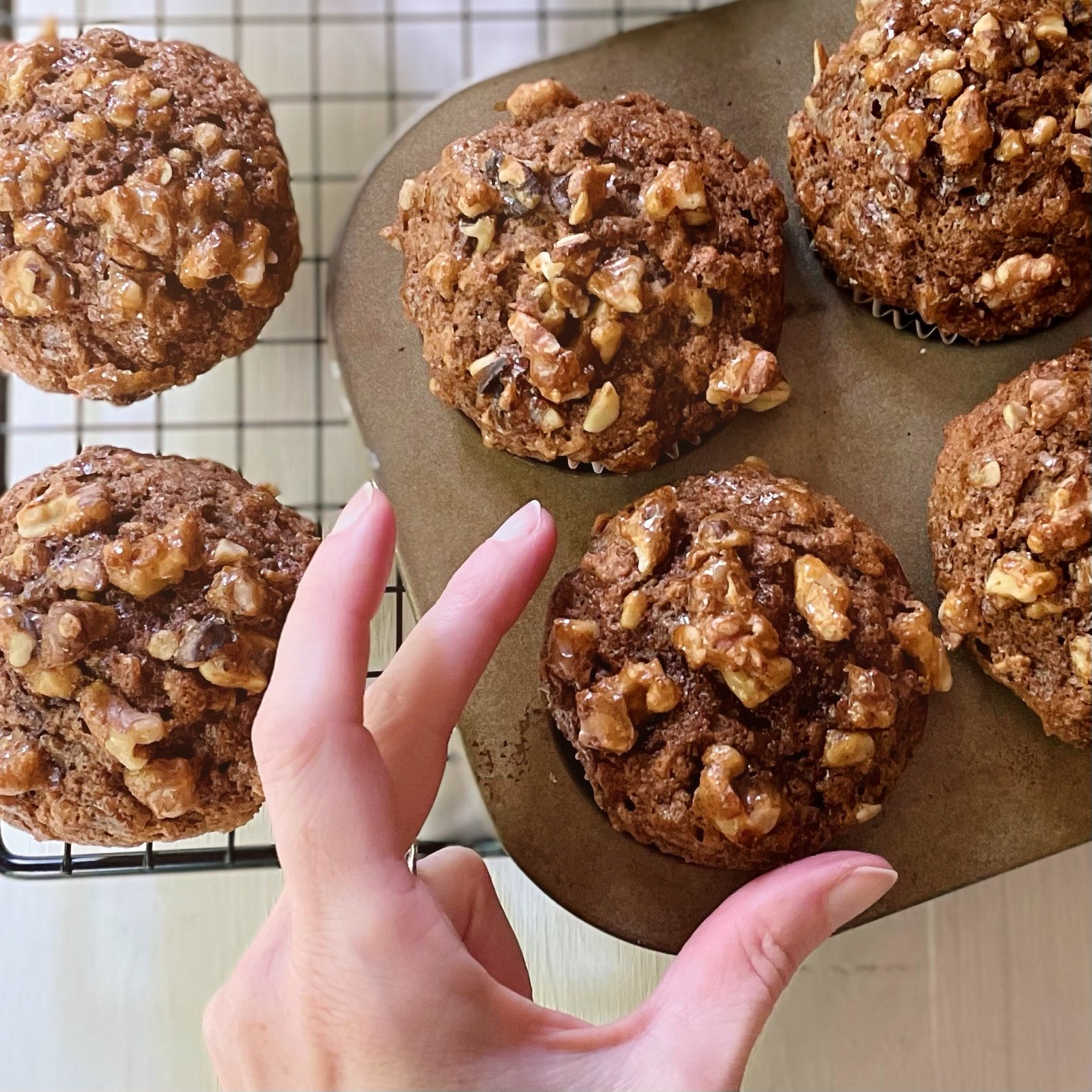 Healthy Whole Wheat Banana Muffins