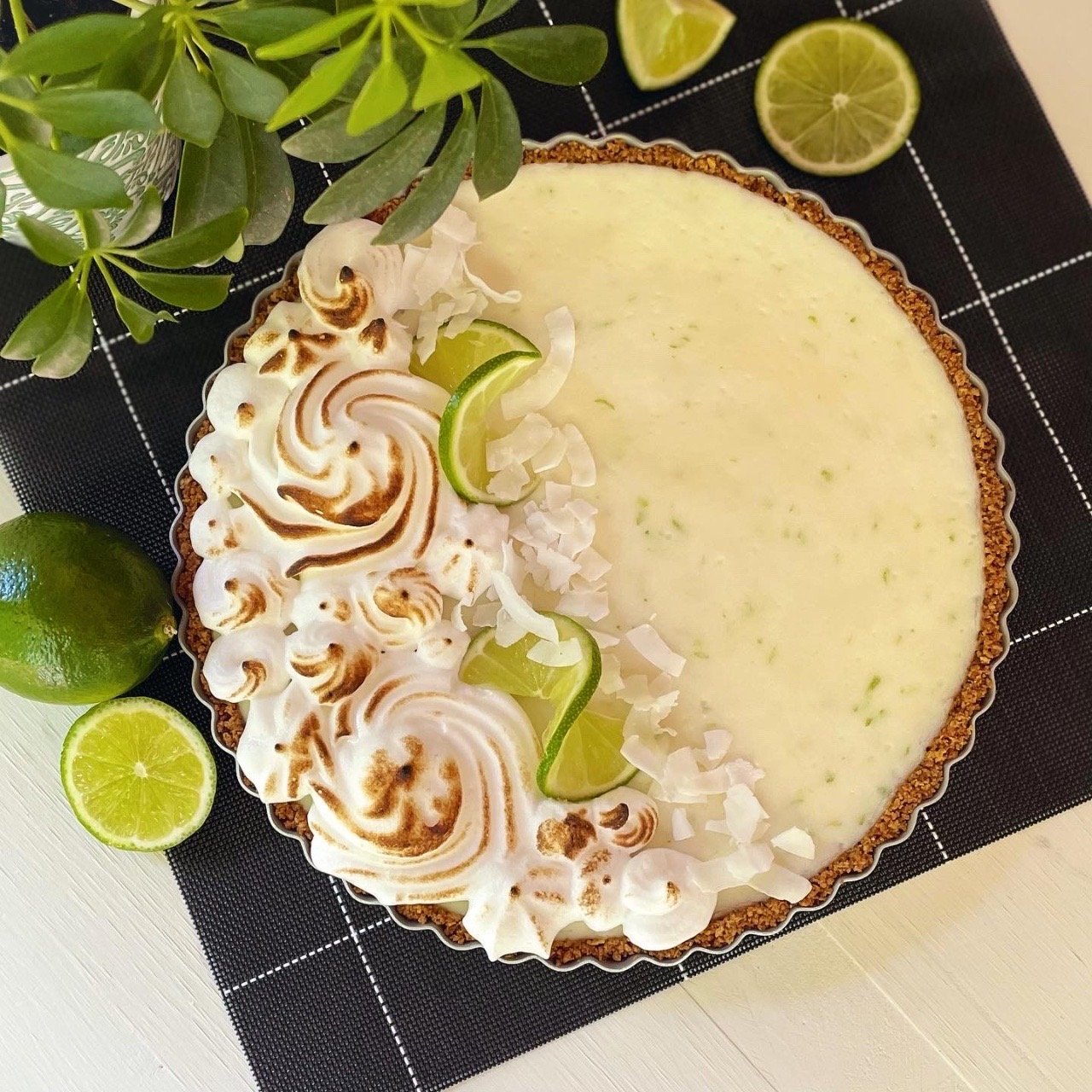 Key Lime Icebox Tart