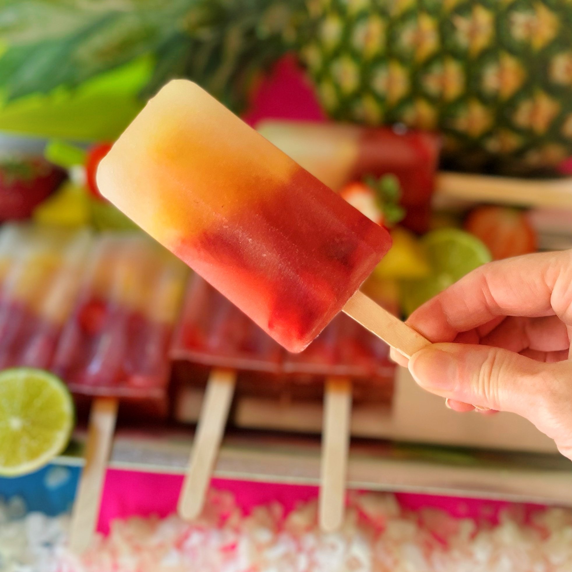 Miami Vice Popsicles