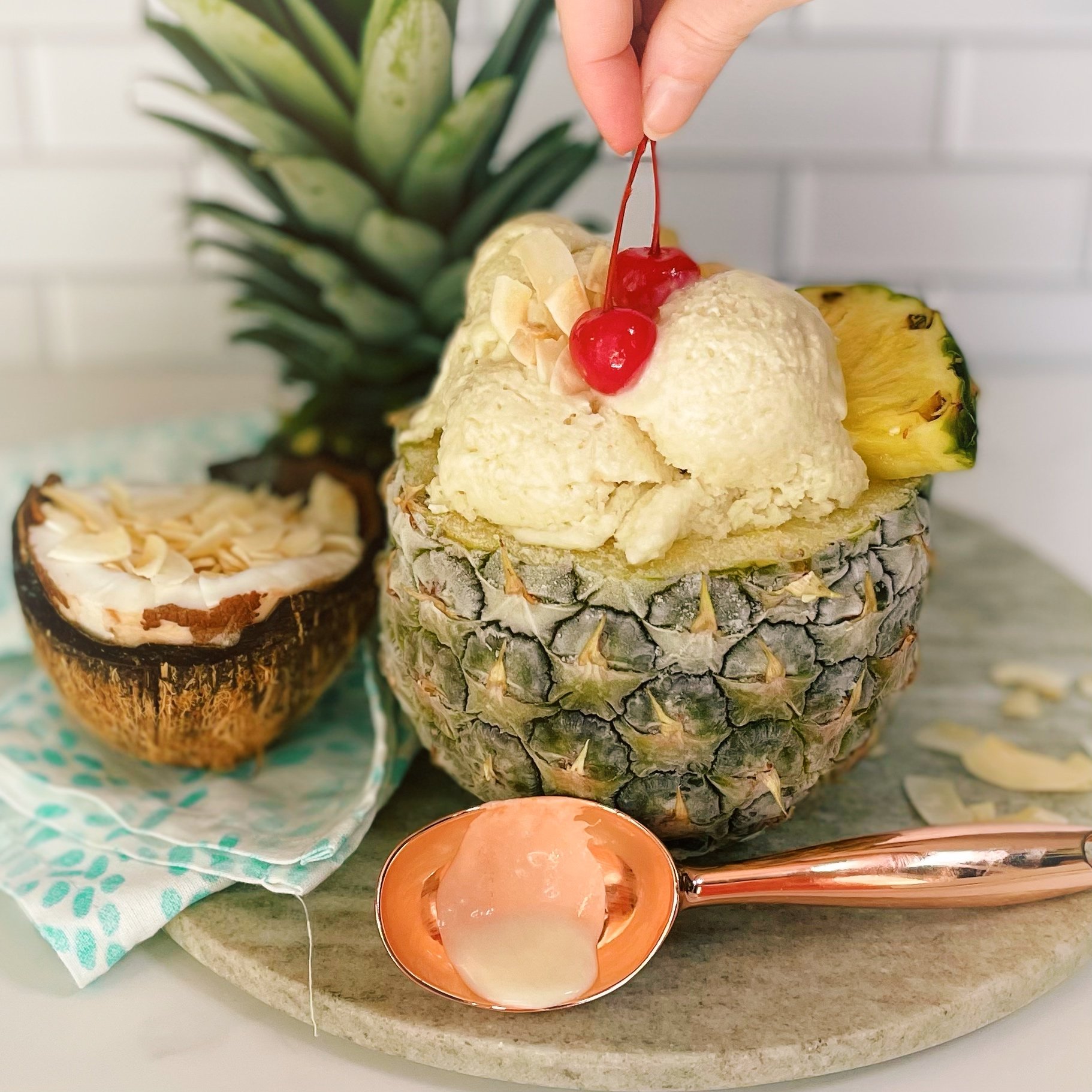 Piña Colada Sorbet