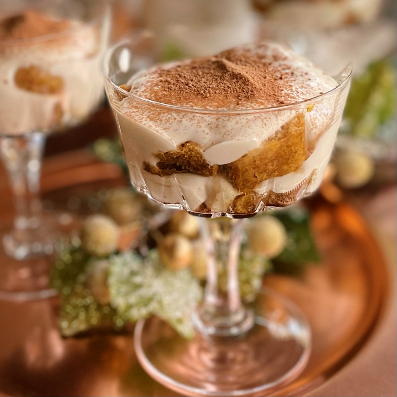 Easy Gingerbread Tiramisu