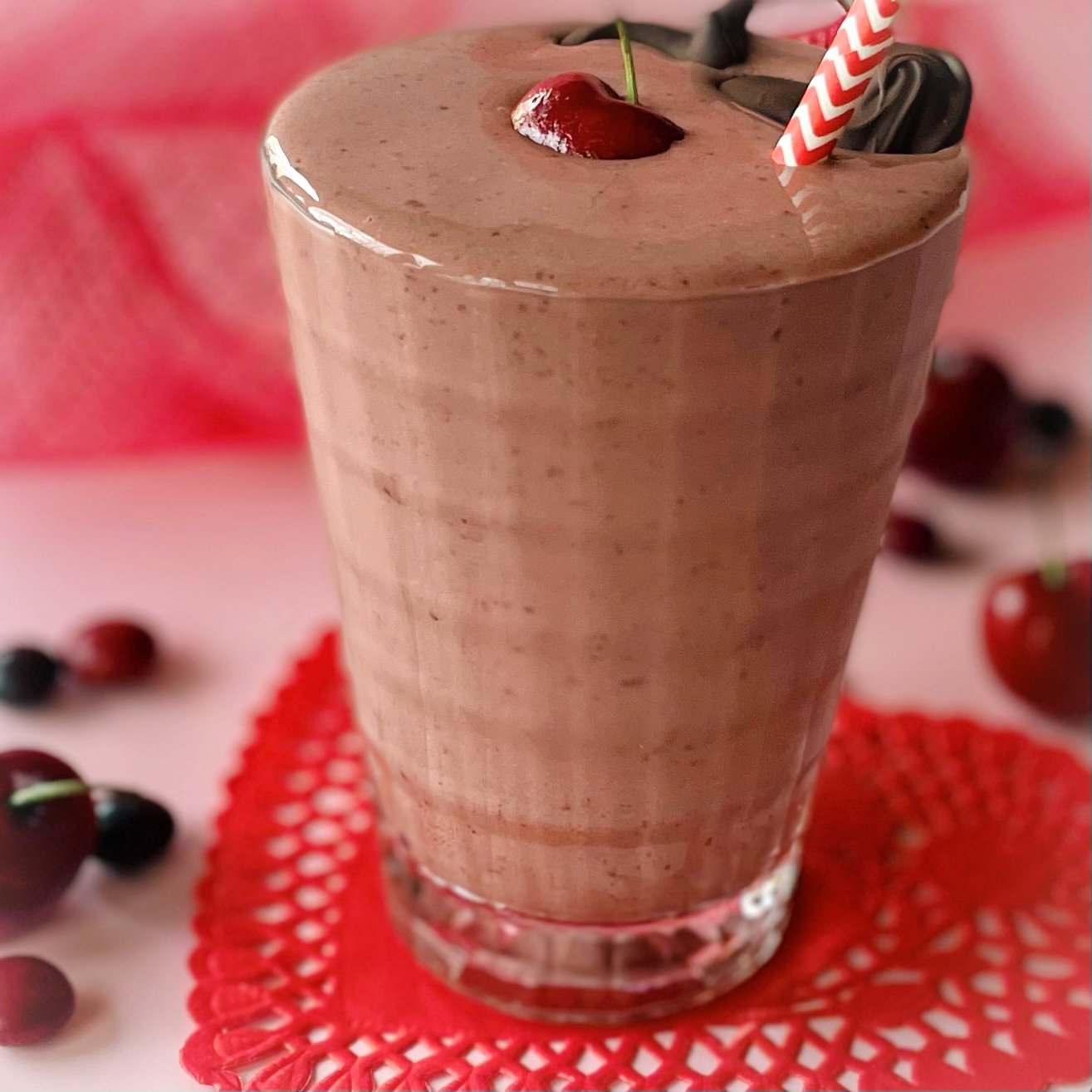 Chocolate Cherry Smoothie