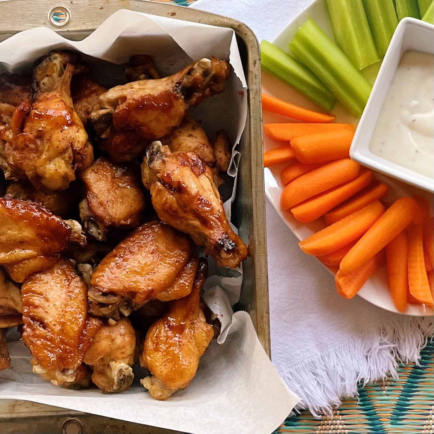 Oven Baked Teriyaki Wings