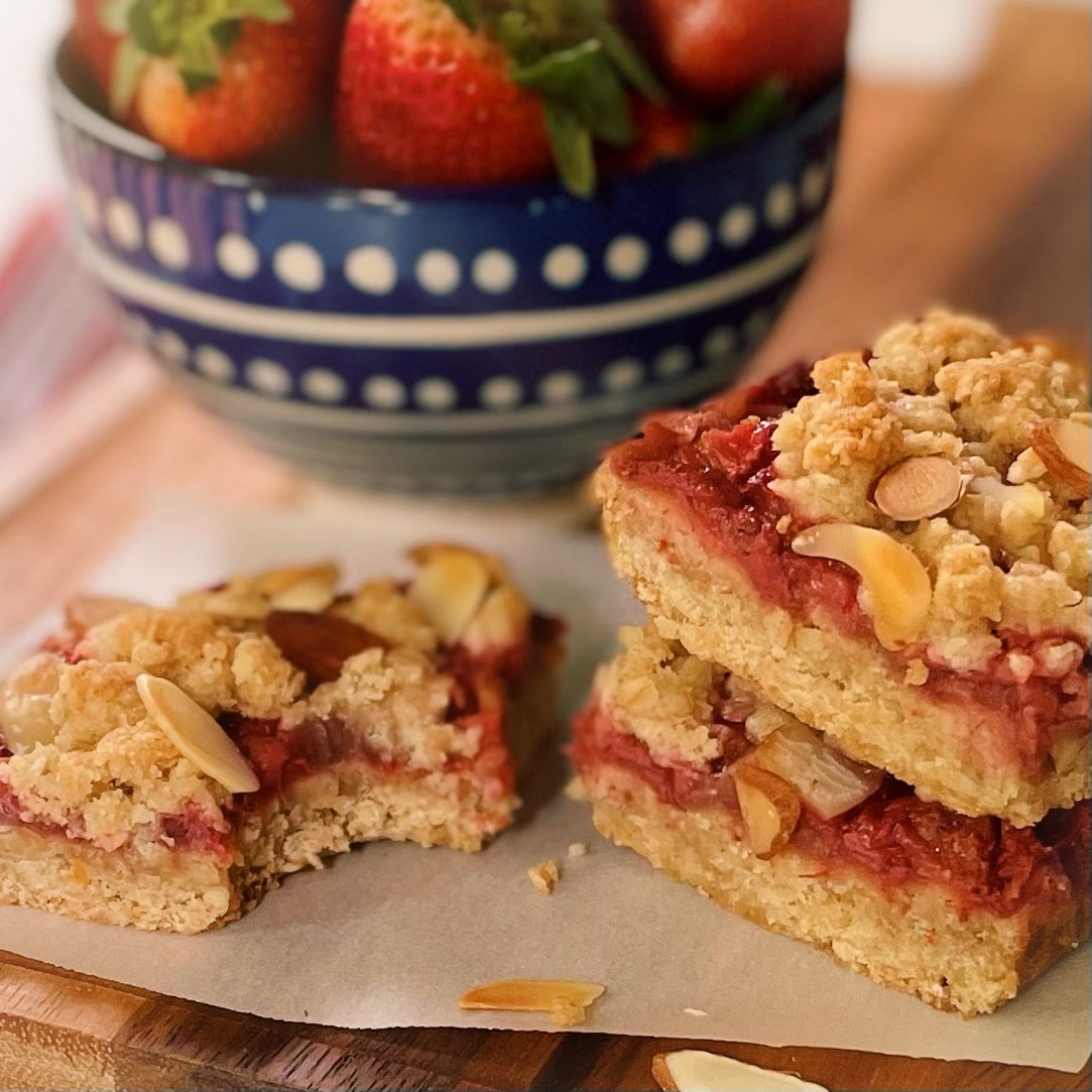 Strawberry Streusel Bars