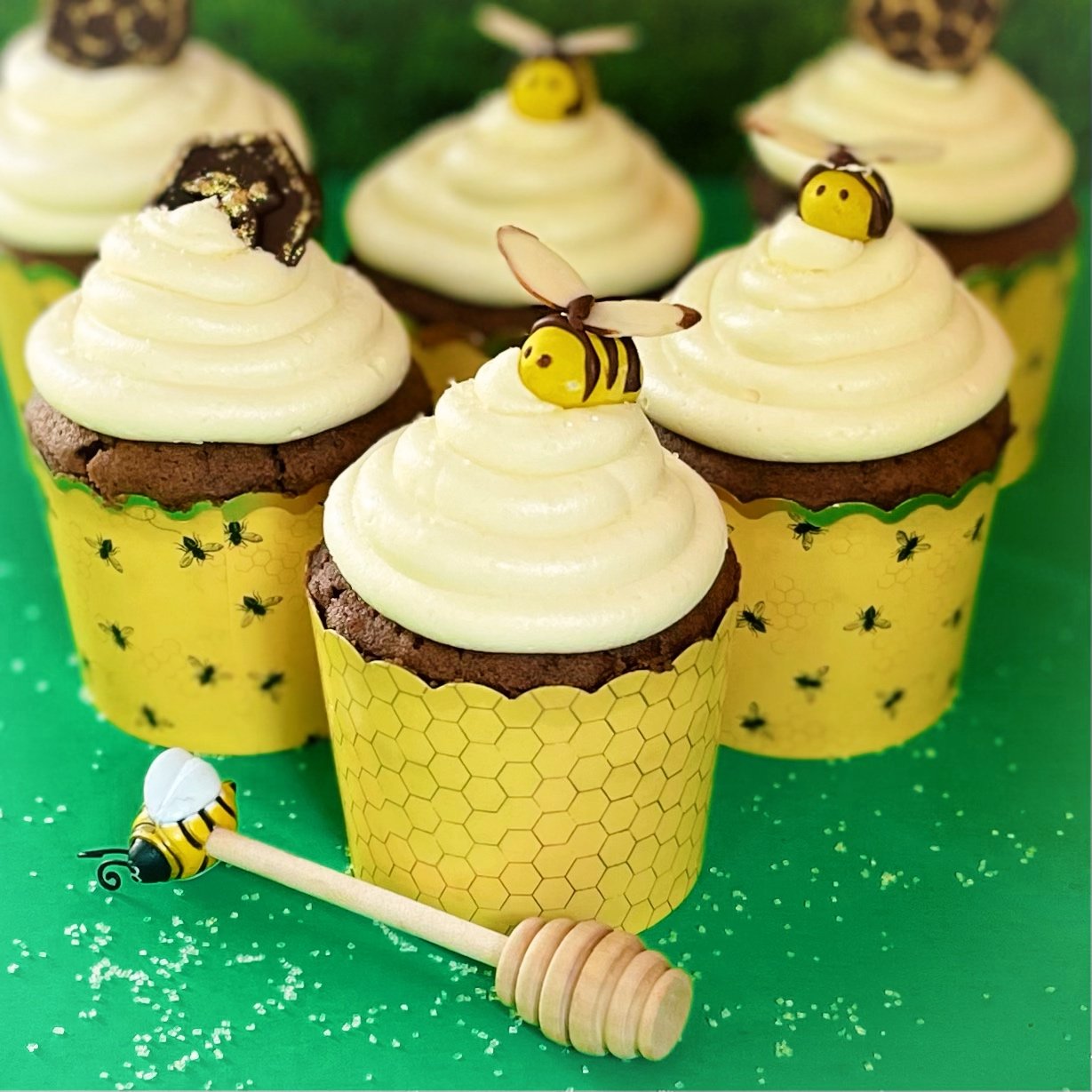 Brown Mountain Honey Cupcakes