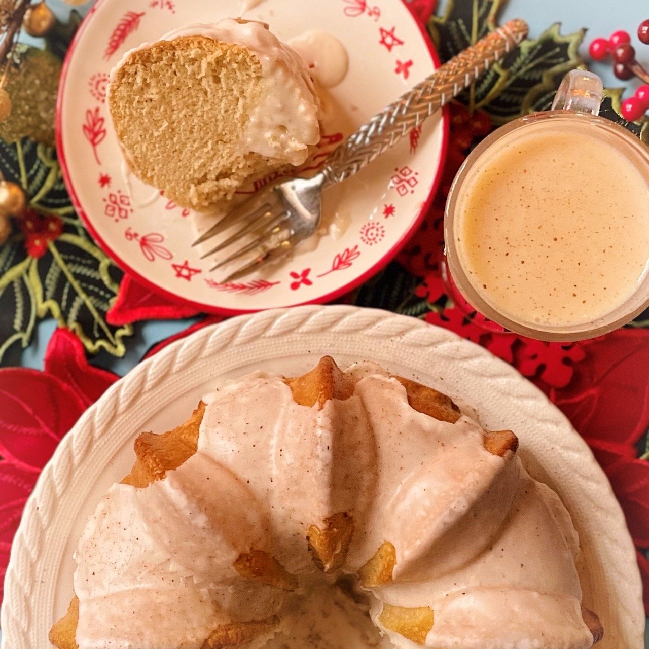 Easy Eggnog Bundt Cake Recipe