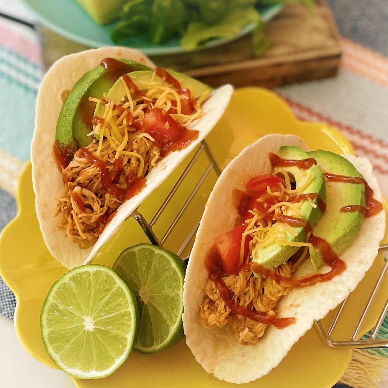 Crockpot Chicken Tacos