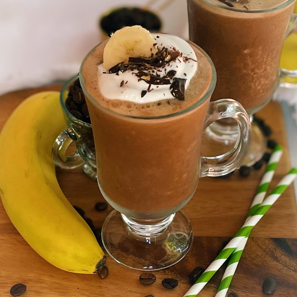 Chocolate Banana Frappe