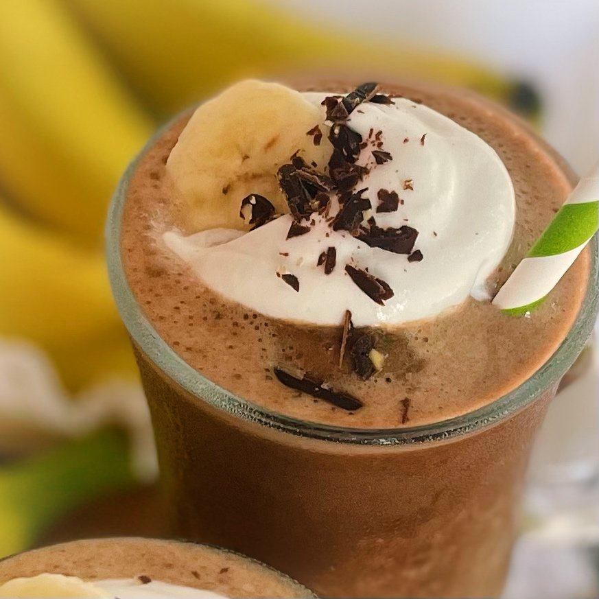 chocolate banana smoothie benefits vegan recipe