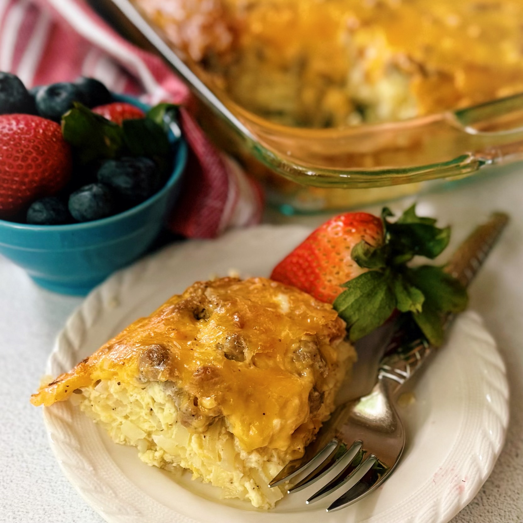 Easiest Hashbrown Breakfast Casserole