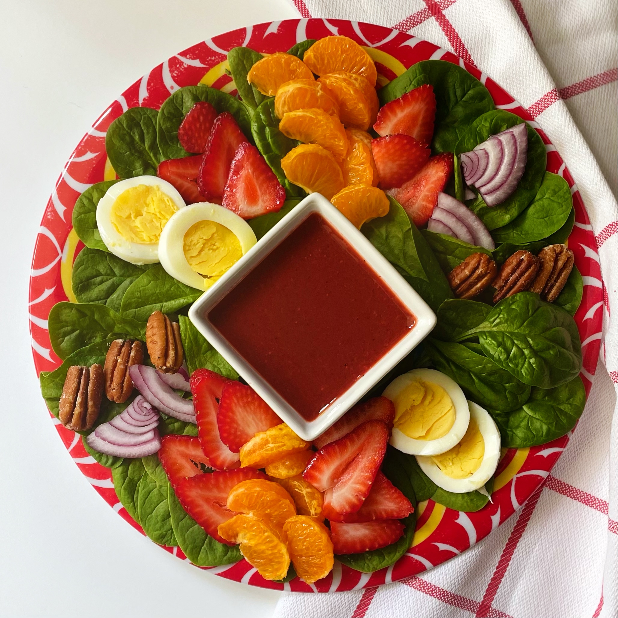 strawberry citrus summer salad
